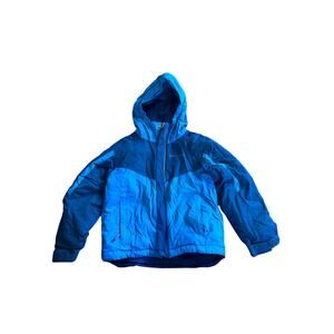 Columbia Two Tone Blue Insulated Winter Jacket - XXS